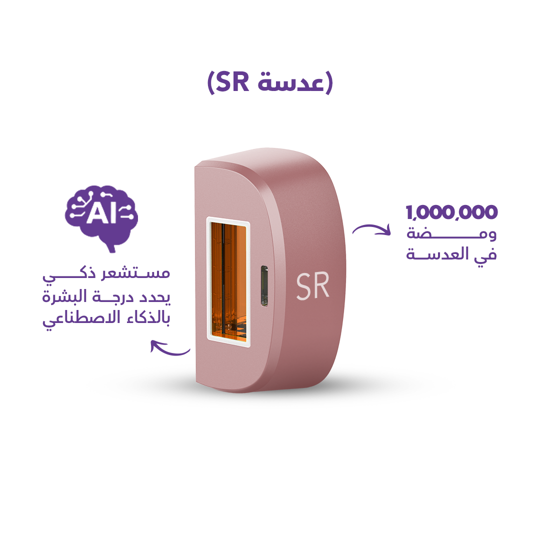 باكج عدسات سمارت الوردي - ( SR - AC )