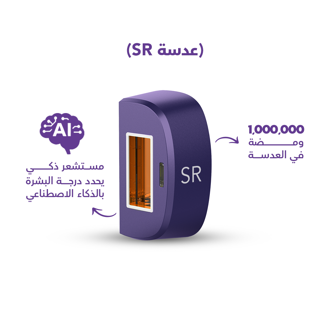 باكج عدسات سمارت بنفسجى - ( SR - AC )